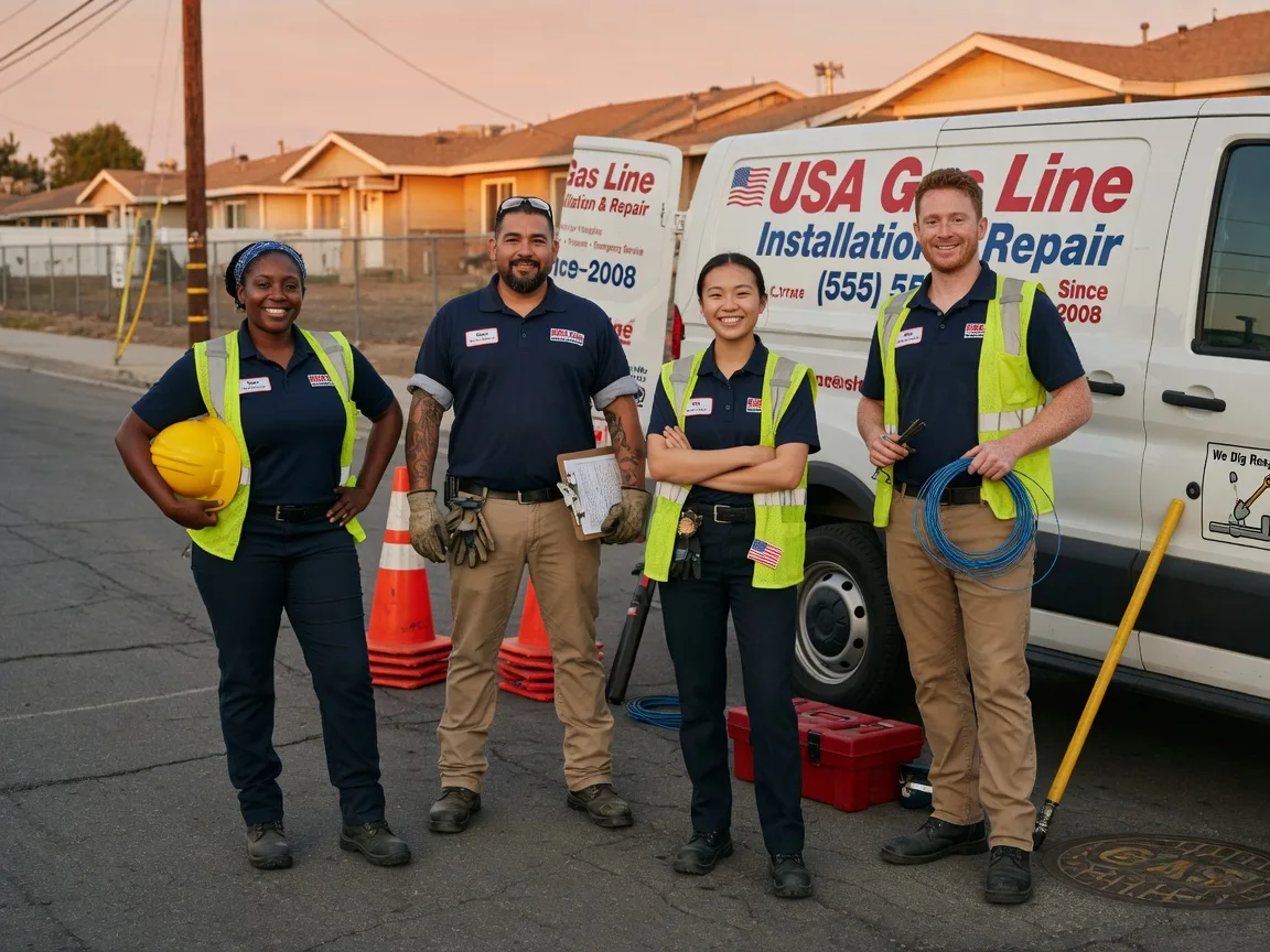 Gas Line Installation company in Lamona, WA